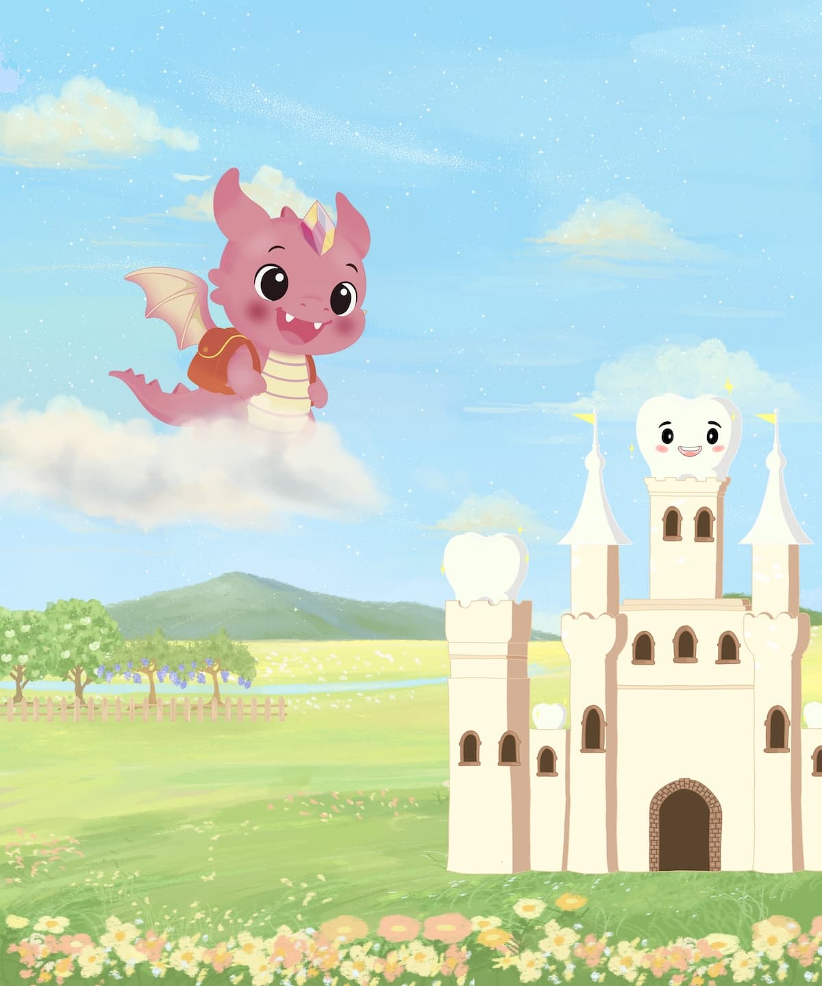 Dragon Bubbles Castle Background